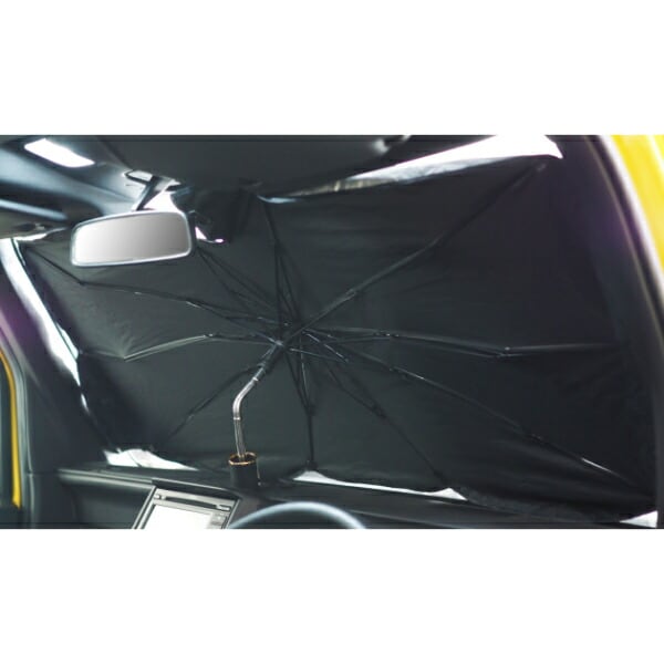 折り畳み 傘型 サンシェード ピンク Mサイズ カー用品 車関連