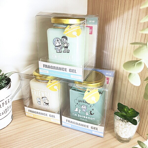 ドラえもん フレグランスジェル (ホワイトムスク) ルームフレグランス カー用品
