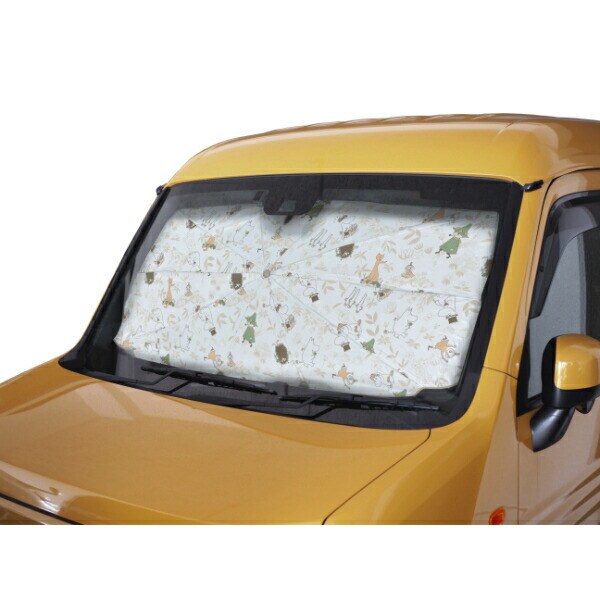 ムーミン 3WAYカーシェード 日よけ デコレーション カー用品