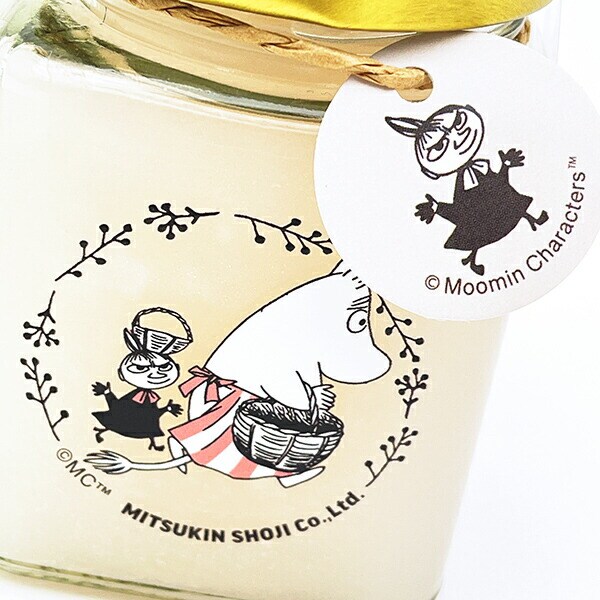 ムーミン リトルミイ フレグランスジェル (ホワイトムスク) ルームフレグランス カー用品 MOOMIN