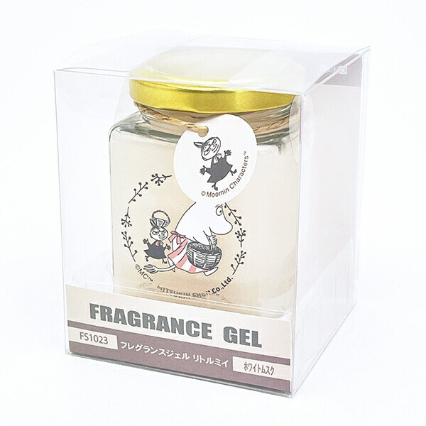 ムーミン リトルミイ フレグランスジェル (ホワイトムスク) ルームフレグランス カー用品 MOOMIN