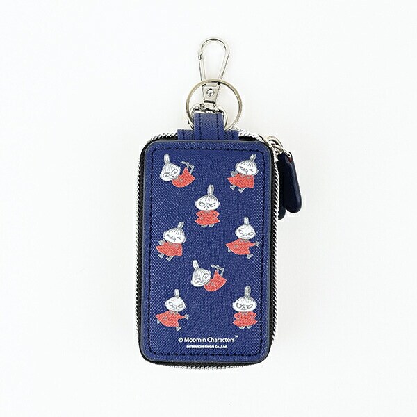 ムーミン リトルミイ ネイビー ダブルポケットキーケース MOOMIN