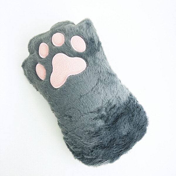 肉球シートベルトクッション ブラック カー用品