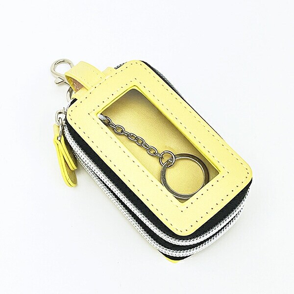 おさるのジョージ ダブルポケットキーケース イエロー