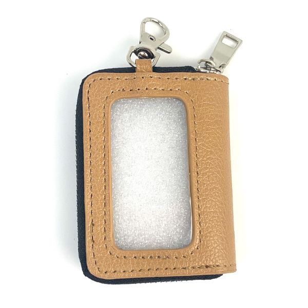 スヌーピー Peanuts スマートキーケース　スヌーピー　ブラウン カー用品 ブラウン 　 　