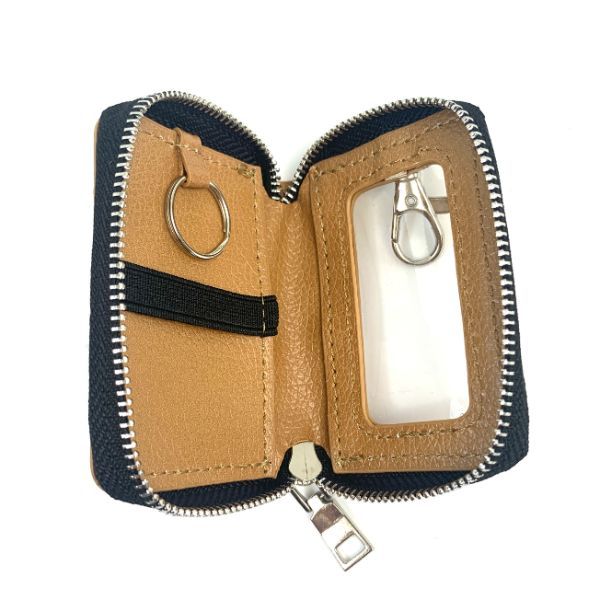 スヌーピー Peanuts スマートキーケース　スヌーピー　ブラウン カー用品 ブラウン 　 　