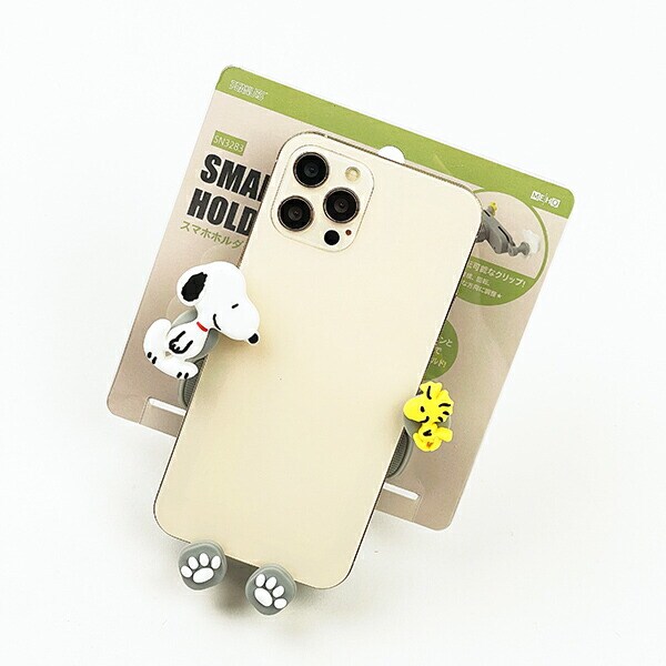 スヌーピー スマホホルダー カー用品 SNOOPY