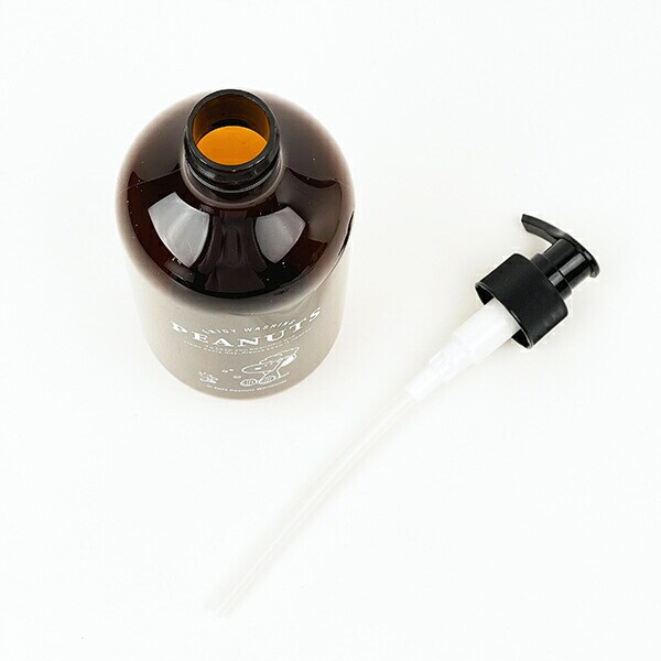 スヌーピー ソープディスペンサー ブラウン SNOOPY