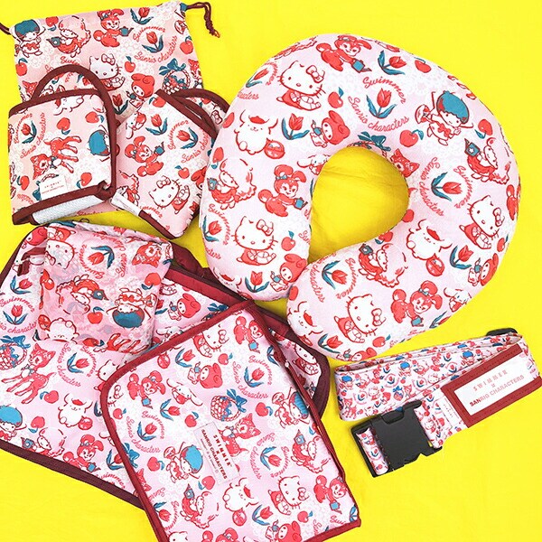 サンリオキャラクターズ × SWIMMER(スイマー) エコバッグ  (ピンク) Sanrio