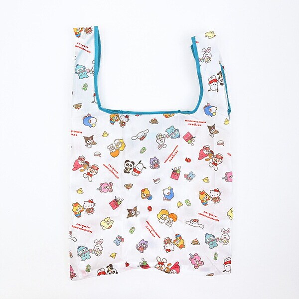 サンリオキャラクターズ × SWIMMER(スイマー) エコバッグ  (ホワイト) Sanrio