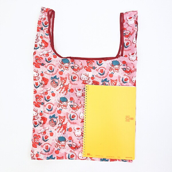 サンリオキャラクターズ × SWIMMER(スイマー) エコバッグ  (ホワイト) Sanrio