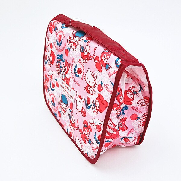 サンリオキャラクターズ × SWIMMER(スイマー) トラベルポーチ (ピンク) 旅行 Sanrio