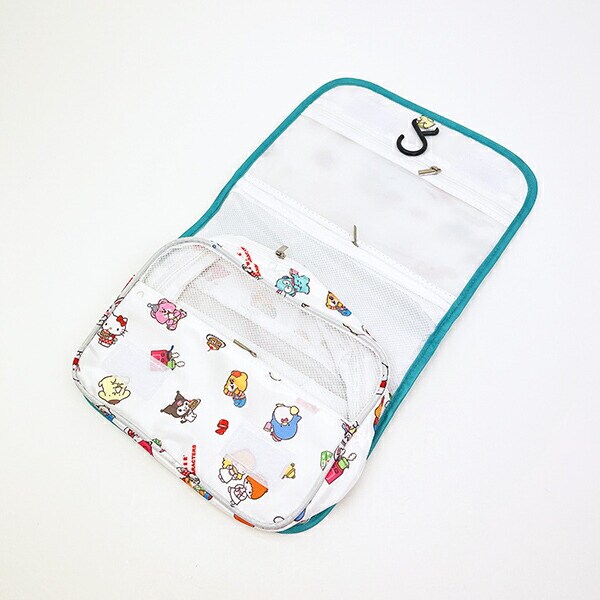 サンリオキャラクターズ × SWIMMER(スイマー) トラベルポーチ (ホワイト) 旅行 Sanrio