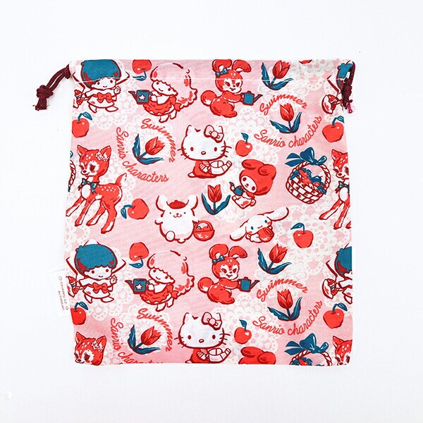 サンリオキャラクターズ × SWIMMER(スイマー) 携帯スリッパ (ピンク) (24～26cm) 旅行 Sanrio