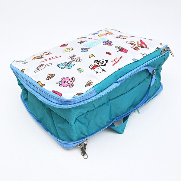 サンリオキャラクターズ × SWIMMER(スイマー) 圧縮トラベルポーチ (ホワイト) 旅行 Sanrio