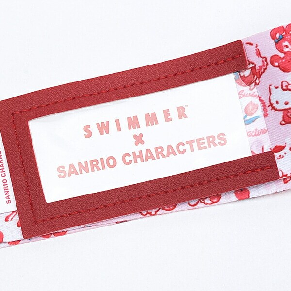 サンリオキャラクターズ × SWIMMER(スイマー) スーツケースベルト (ピンク) 旅行 Sanrio