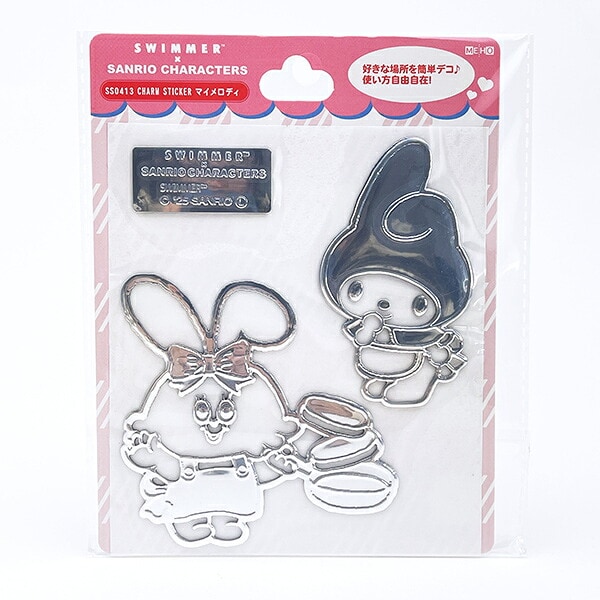 SWIMMER(スイマー) × サンリオ マイメロディ チャームステッカー カー用品 Sanrio