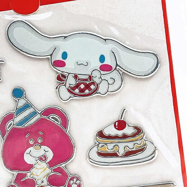 SWIMMER(スイマー) × サンリオ ハローキティ シナモロール カラフルチャームステッカー シナモン カー用品