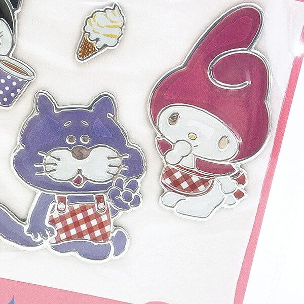 SWIMMER(スイマー) × サンリオ マイメロディ クロミ カラフルチャームステッカー カー用品 Sanrio