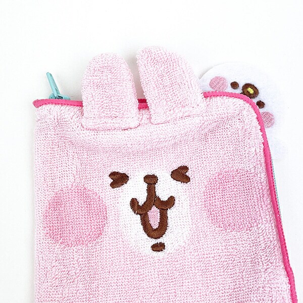 カナヘイの小動物 フェイス うさぎ どっとポーチ 小物入れ