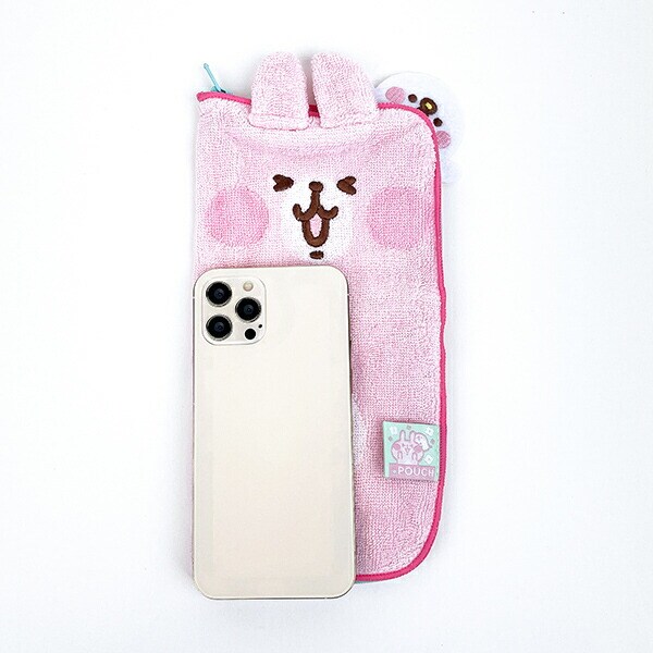 カナヘイの小動物 フェイス うさぎ どっとポーチ 小物入れ