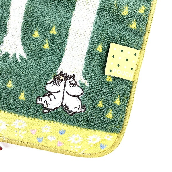 ムーミン どっとポーチ キープ ムーミン谷 BB タオル 小物入れ べビー