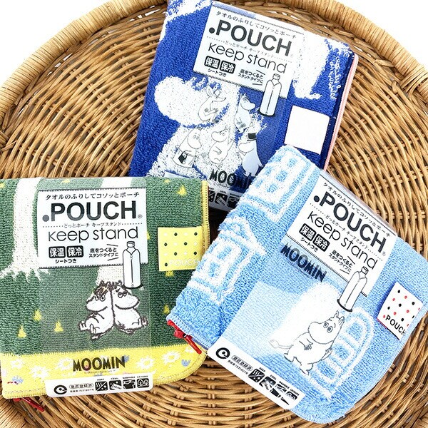 ムーミン どっとポーチ キープ ムーミンと仲間 BB タオル 小物入れ べビー