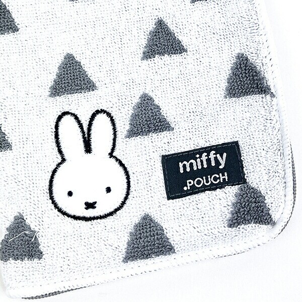 ミッフィー miffy モノトーン どっとポーチ 小物入れ DickBruna