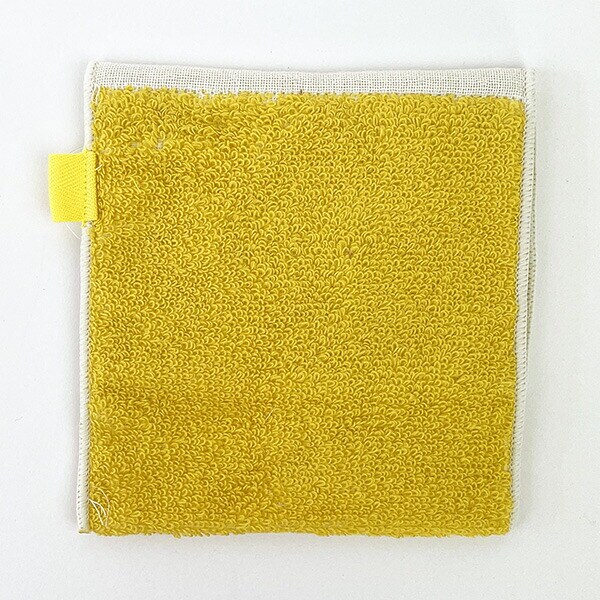 くまのがっこう どっとポーチ ショートマルチ イエロー BC タオル 小物入れ べビー