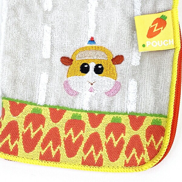 PUI PUI モルカー にんじん どっとポーチ 小物入れ