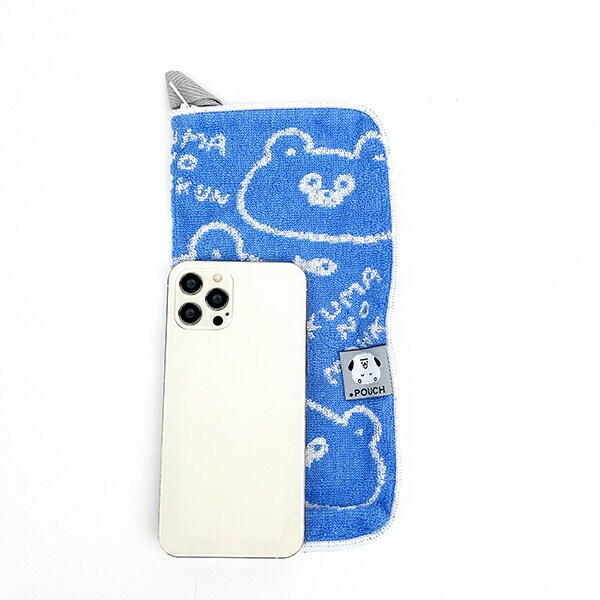 くまのまーくん どっとポーチ 小物入れ