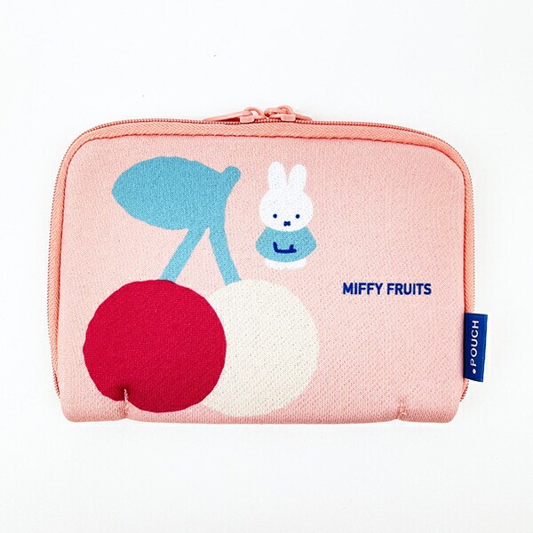 ミッフィー miffy チェリー どっとポーチ ショート MIFFY FRUITS