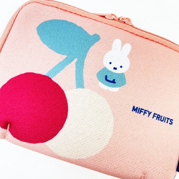 ミッフィー miffy チェリー どっとポーチ ショート MIFFY FRUITS
