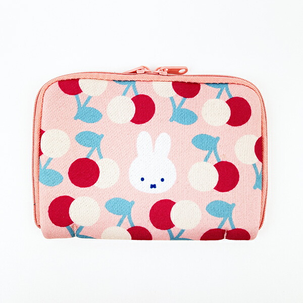 ミッフィー miffy チェリー どっとポーチ ショート MIFFY FRUITS