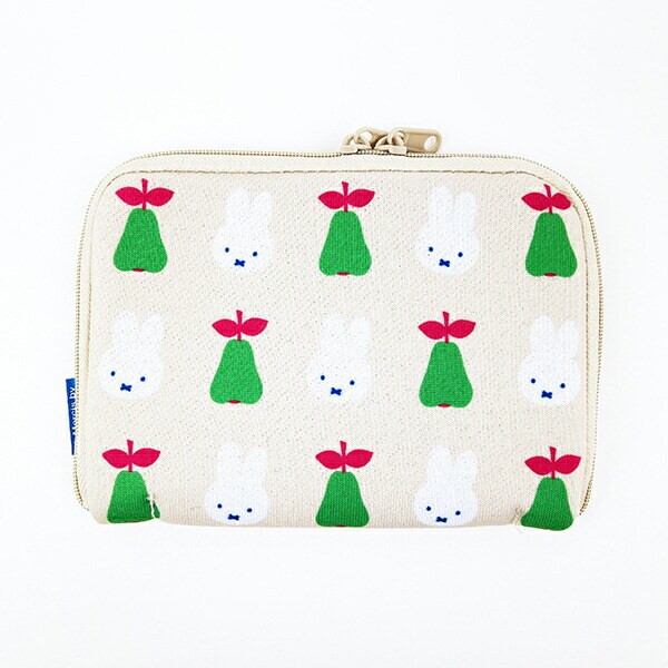 ミッフィー miffy 洋ナシ どっとポーチ ショート MIFFY FRUITS