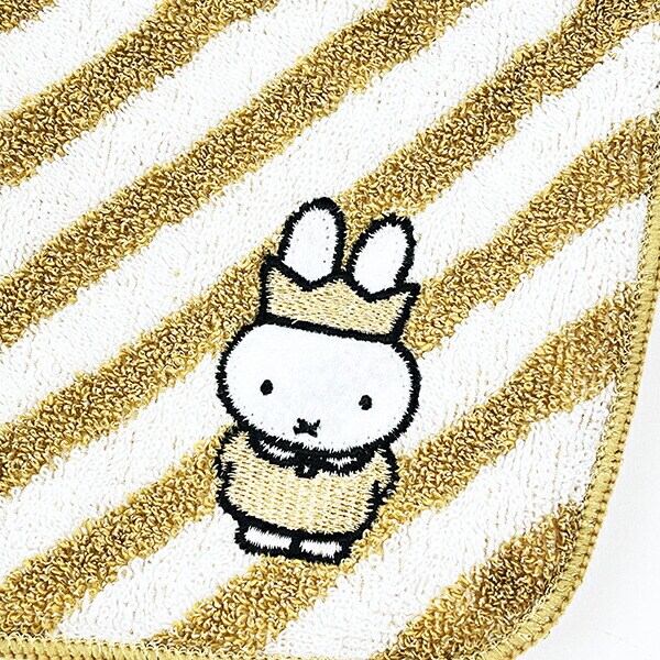 ミッフィー miffy 70th どっとポーチ ゴールド