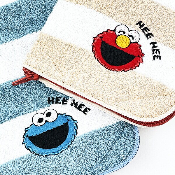 セサミストリート エルモ どっとポーチ キープスタンド