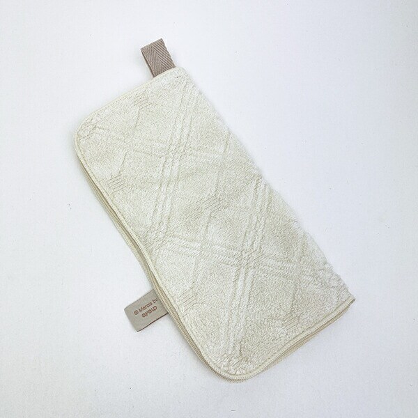 ミッフィー miffy どっとポーチ オーガニックコットン ホワイト