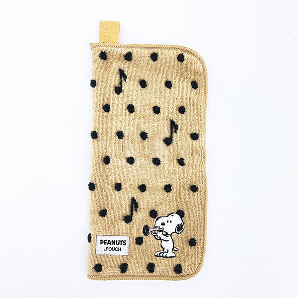 スヌーピー ミュージック  どっとポーチ SNOOPY