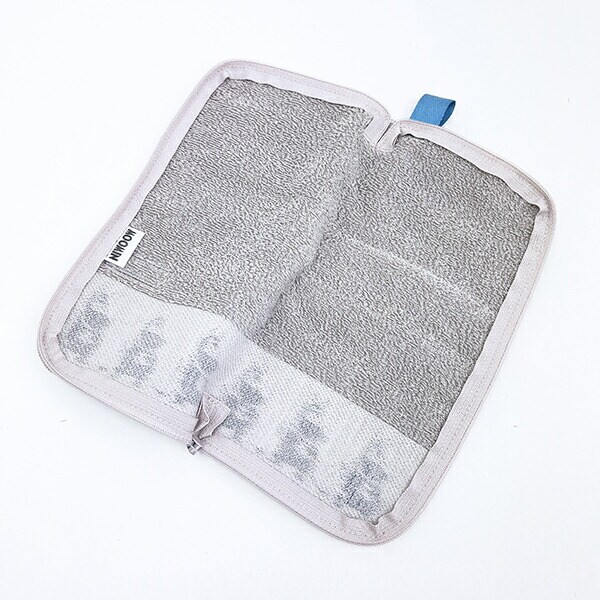 ムーミン グレー どっとポーチ キープスタンド MOOMIN