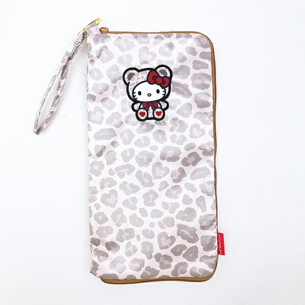 サンリオ ハローキティ どっとポーチ FAN ヒョウ柄 Sanrio