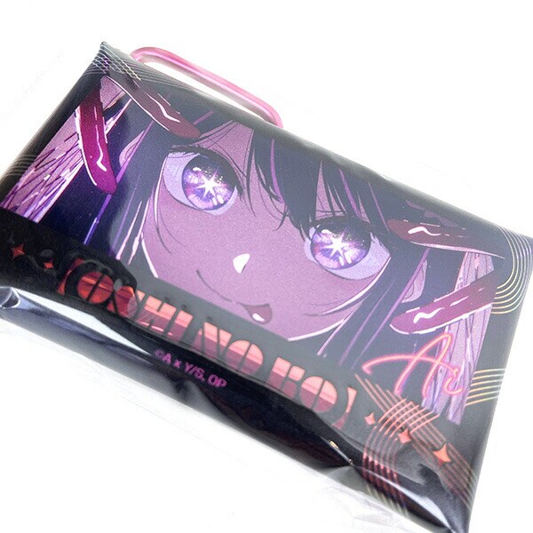 推しの子 オーロラマルチケース 星野アイ ポーチ 小物入れ カラビナ付