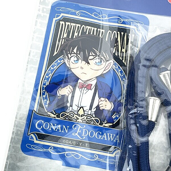 名探偵コナン 江戸川コナン ストラップ付きフォンタグ スマホ
