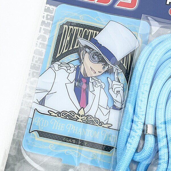 名探偵コナン 怪盗キッド ストラップ付きフォンタグ スマホ