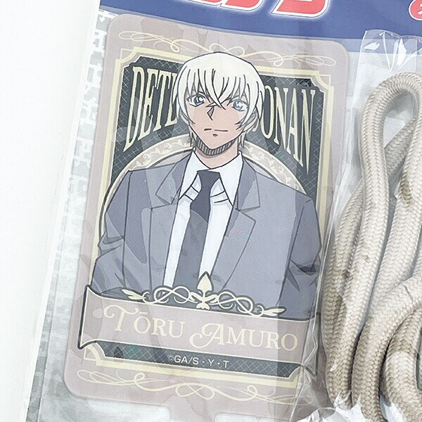 名探偵コナン 安室透 ストラップ付きフォンタグ スマホ