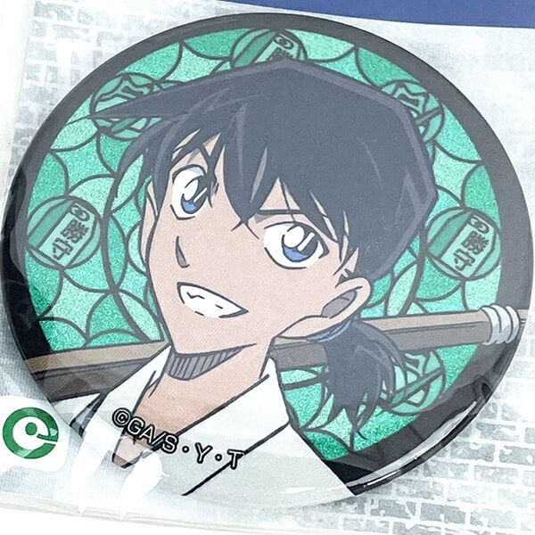 名探偵コナン 沖田総司 グリッター缶バッジ vol.2 日本製