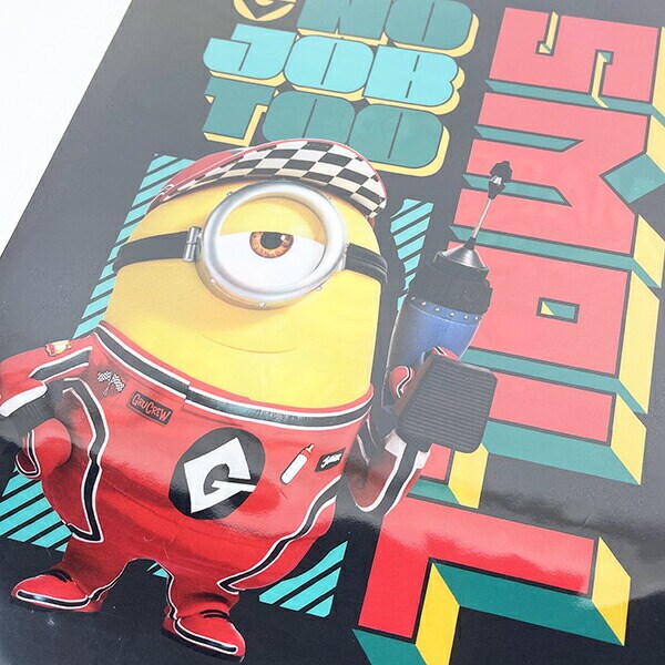 ミニオンズ 怪盗グルー4 クリアファイル (ブラック)  日本製