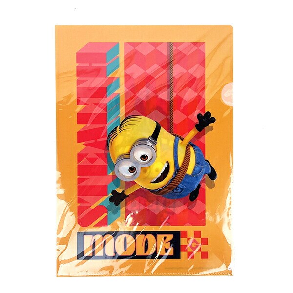 ミニオンズ 怪盗グルー4 クリアファイル (イエロー)  日本製