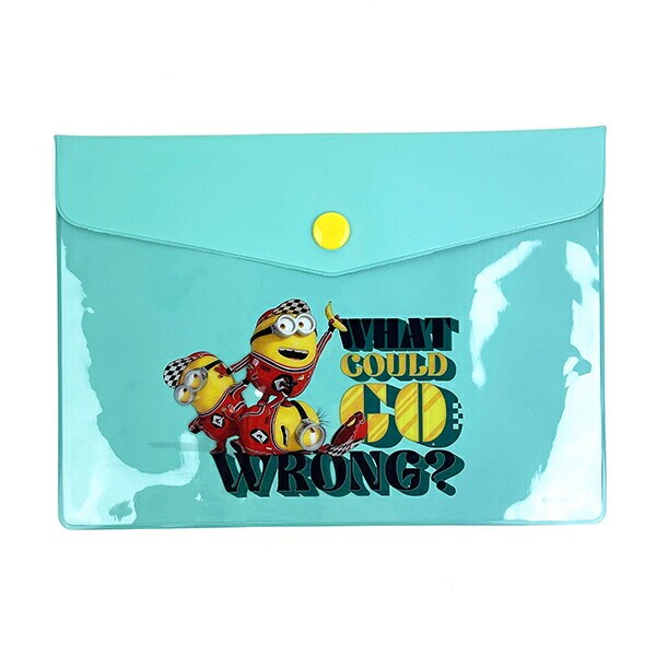 ミニオンズ 怪盗グルー4 エンベロープケース(ピットクルー) 小物入れ 文具 日本製