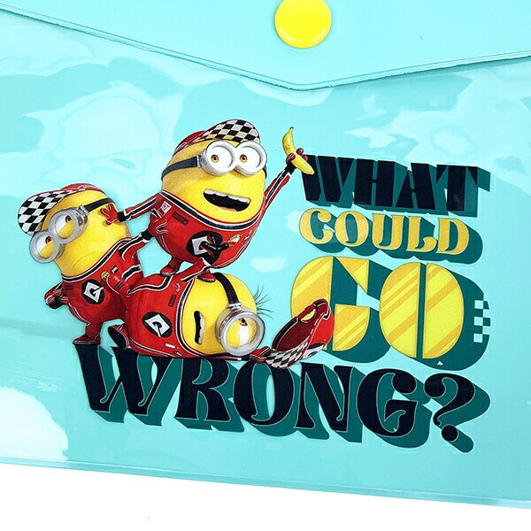 ミニオンズ 怪盗グルー4 エンベロープケース(ピットクルー) 小物入れ 文具 日本製